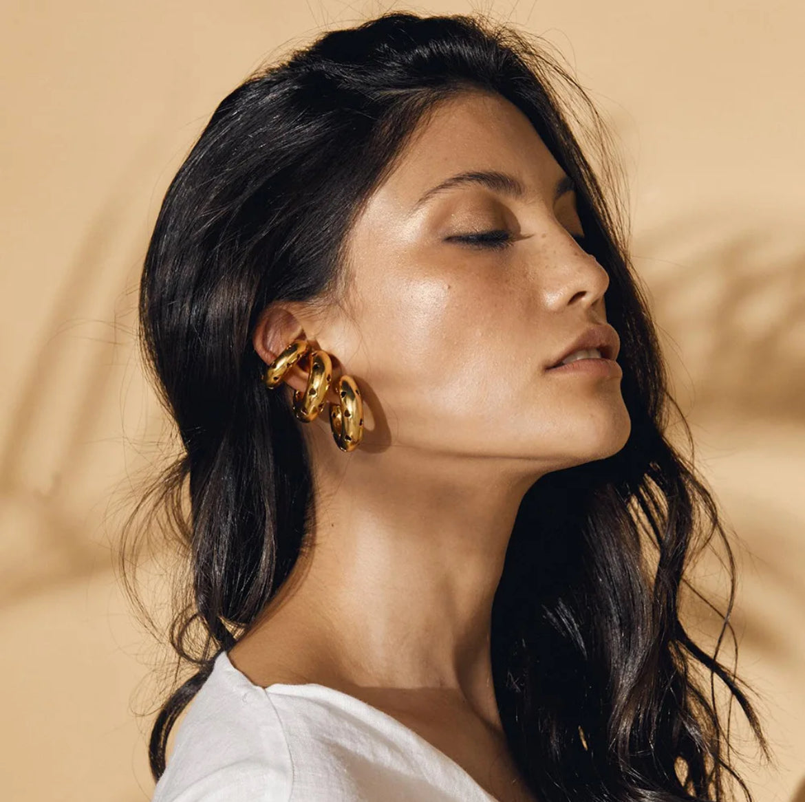 Flavia aretes/Earcuff