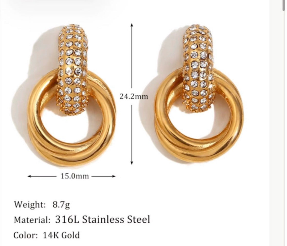 Aretes Andrea